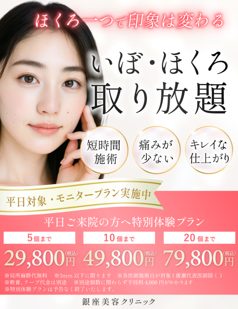 いぼほくろ取り放題